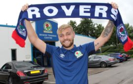 Winger becomes a blue