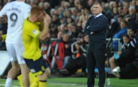 “I should have probably changed our system at half-time to combat Swansea City’s strengths.”